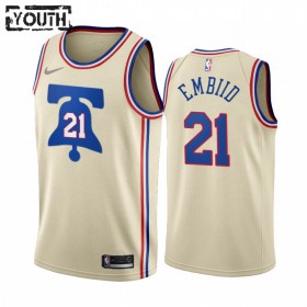 Dres Philadelphia 76ers Joel Embiid 21 2020-21 Earned Edition Swingman - Dječji